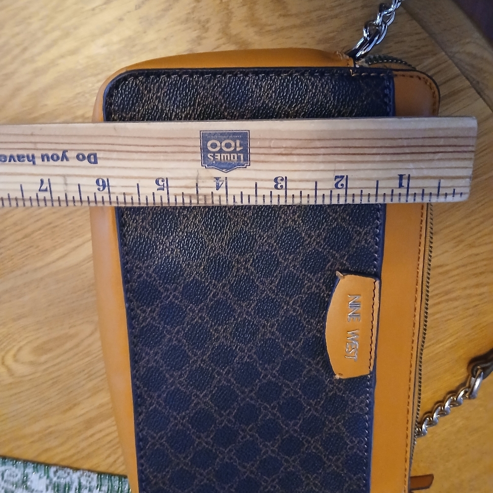 Nine West Tan and Black Crossbody Bag - Picture 11 of 12